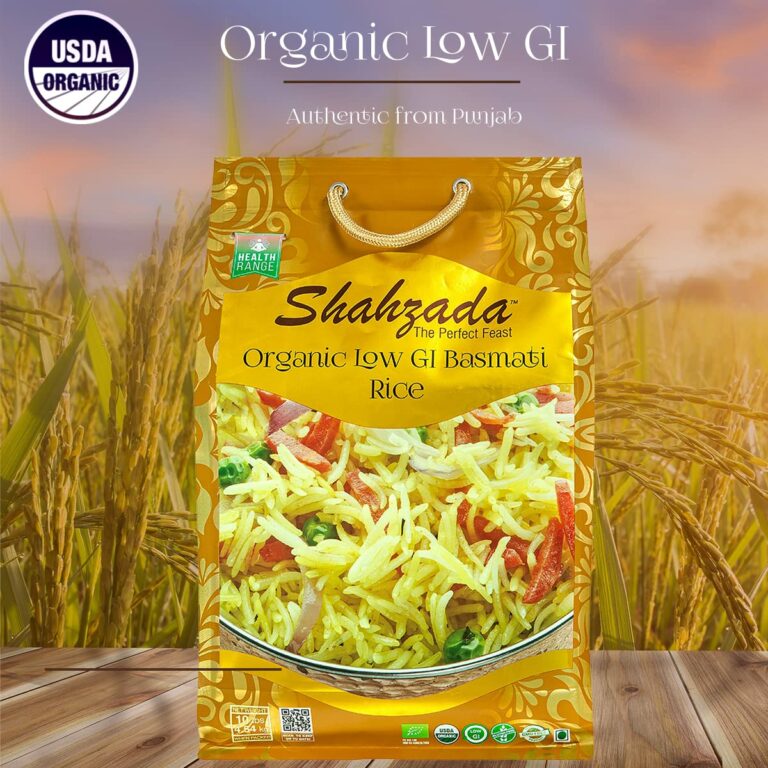 Health Range Bundle - 4 USDA Organic Low Gl Basmati Rice
