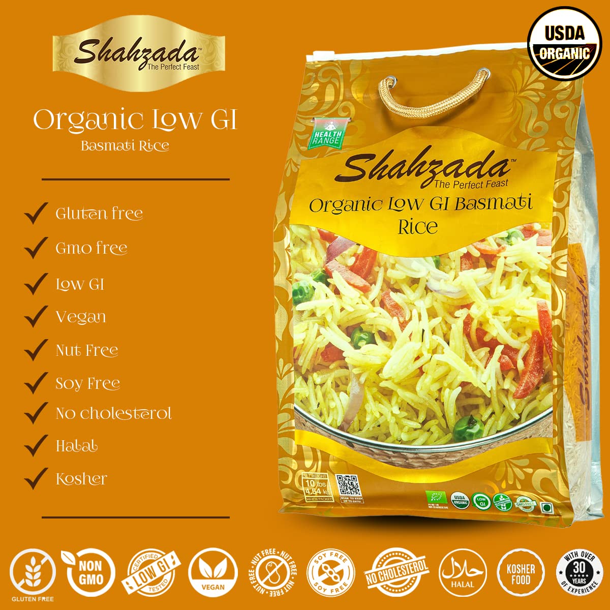 Organic Low GI Basmati Rice