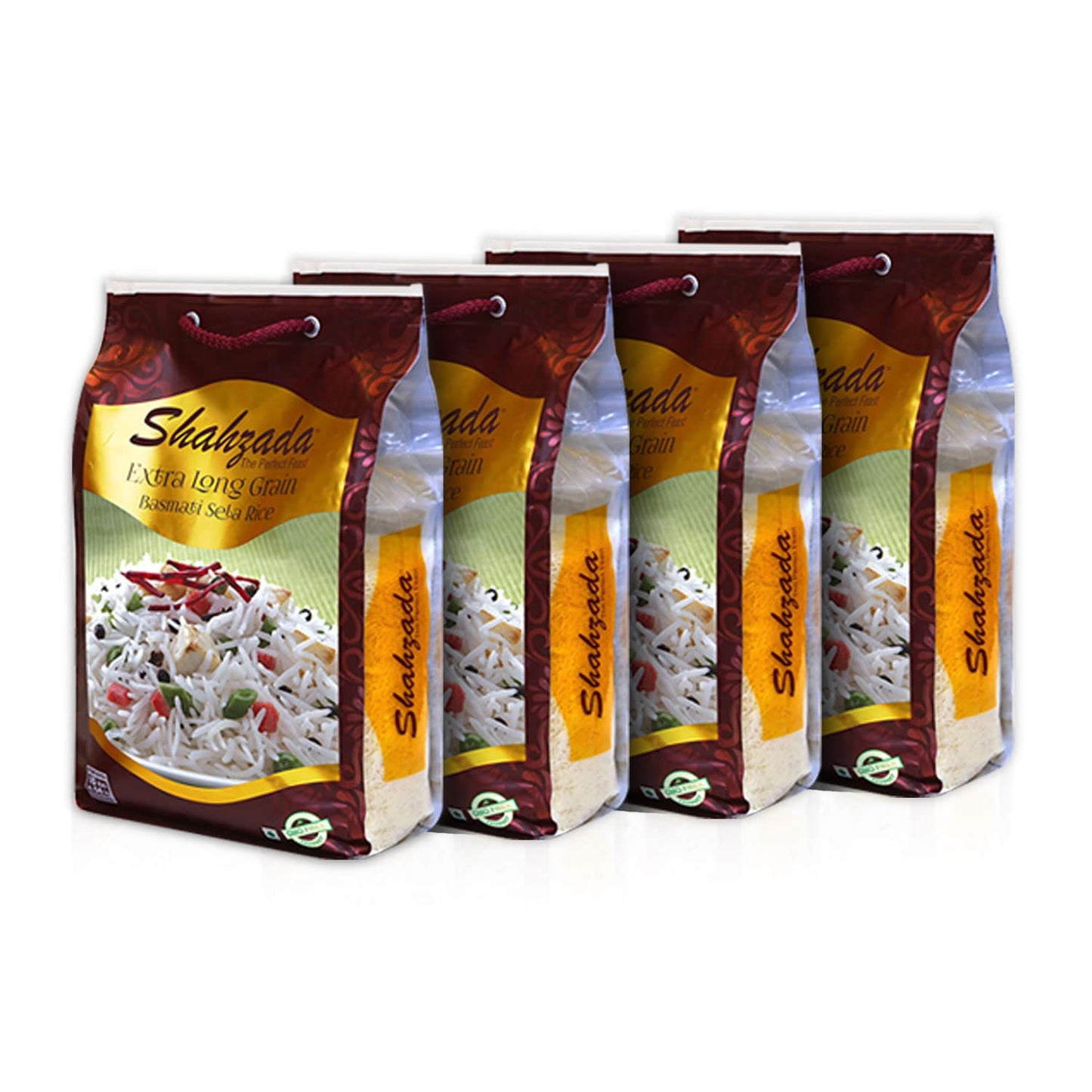 Mediterranean Bundle - 4 Extra Long Grain Basmati Sela Rice Bags