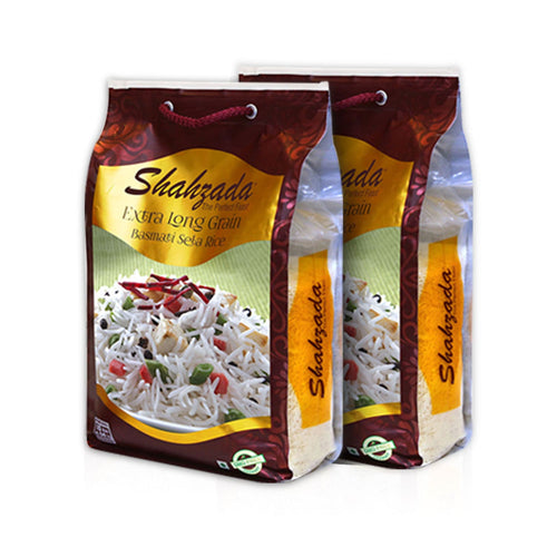 Mediterranean Bundle - 2 Extra Long Grain Basmati Sela Rice Bags