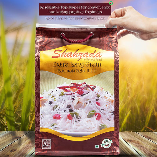 Family Bundle - 2 Extra Long Grain Basmati Sela Rice Bags