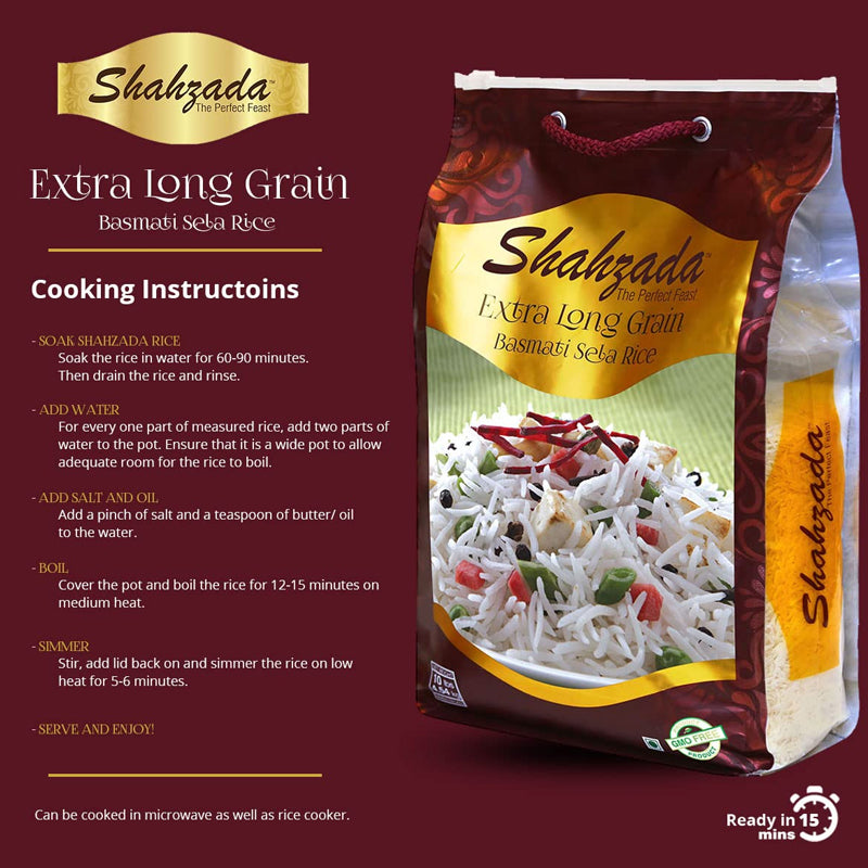Extra Long Grain Basmati Sela Rice
