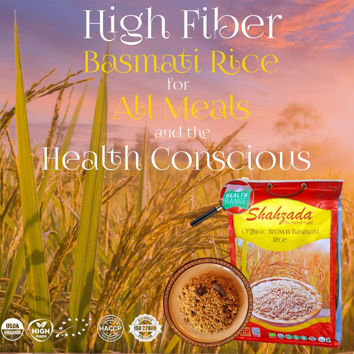 Organic Brown Basmati Rice
