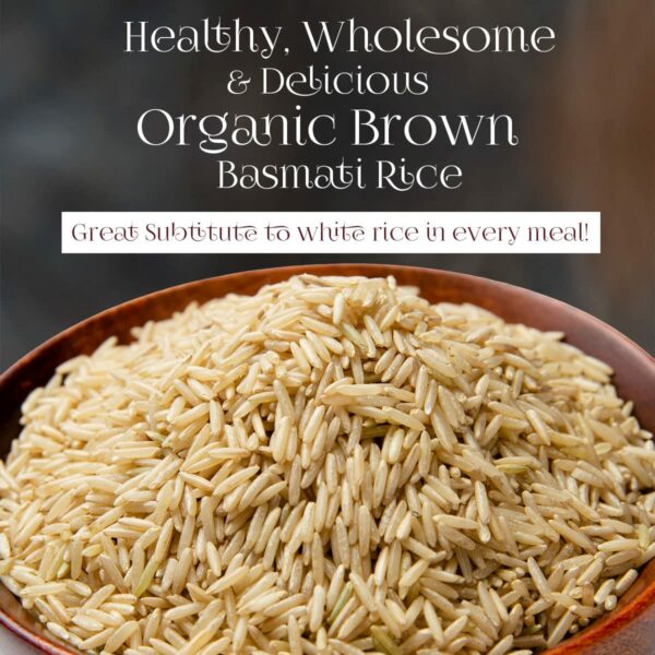 Organic Brown Basmati Rice - Image 5